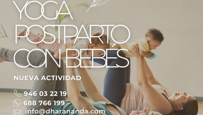 Nueva actividad: Yoga Postparto con Bebés