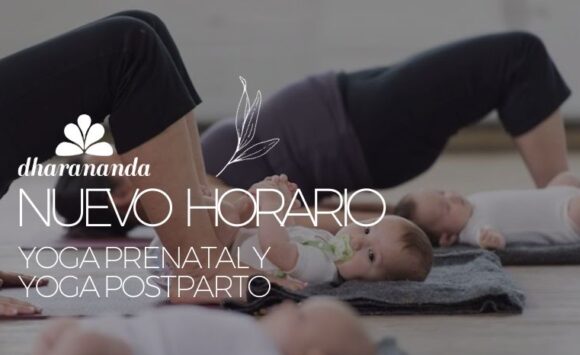 Nuevo horario ⮕ Yoga prenatal y Yoga postparto con bebés