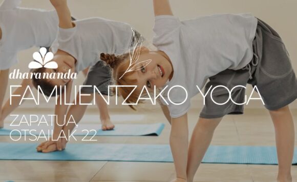 Yoga tailerra familian ⮕ Otsailak 22, Zapatua