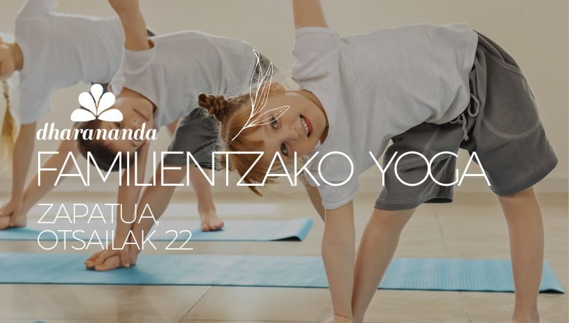 Yoga tailerra familian ⮕ Otsailak 22, Zapatua